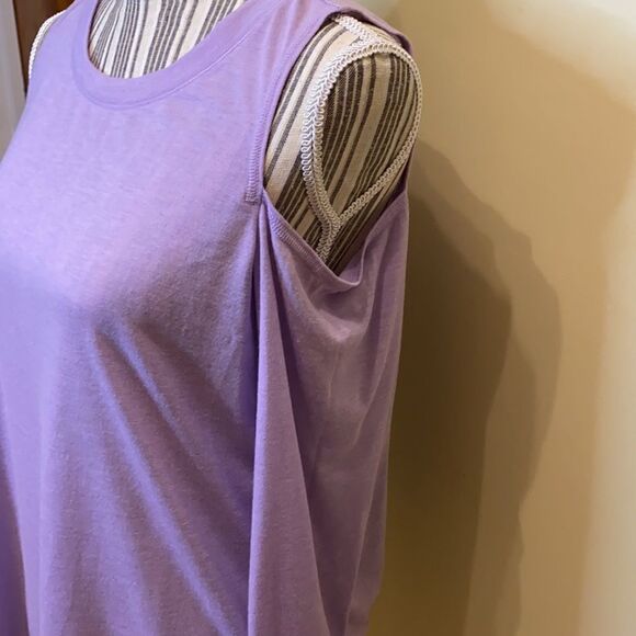 Calvin Klein Women’s Cold Shoulder Shirt - Picture 2 of 7